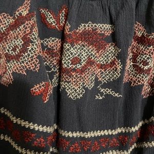 Off shoulder midi dress